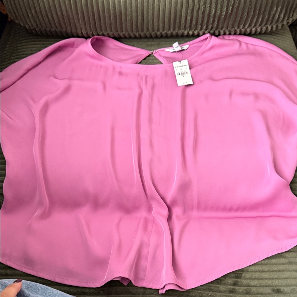 Express Soft Pink Blouse